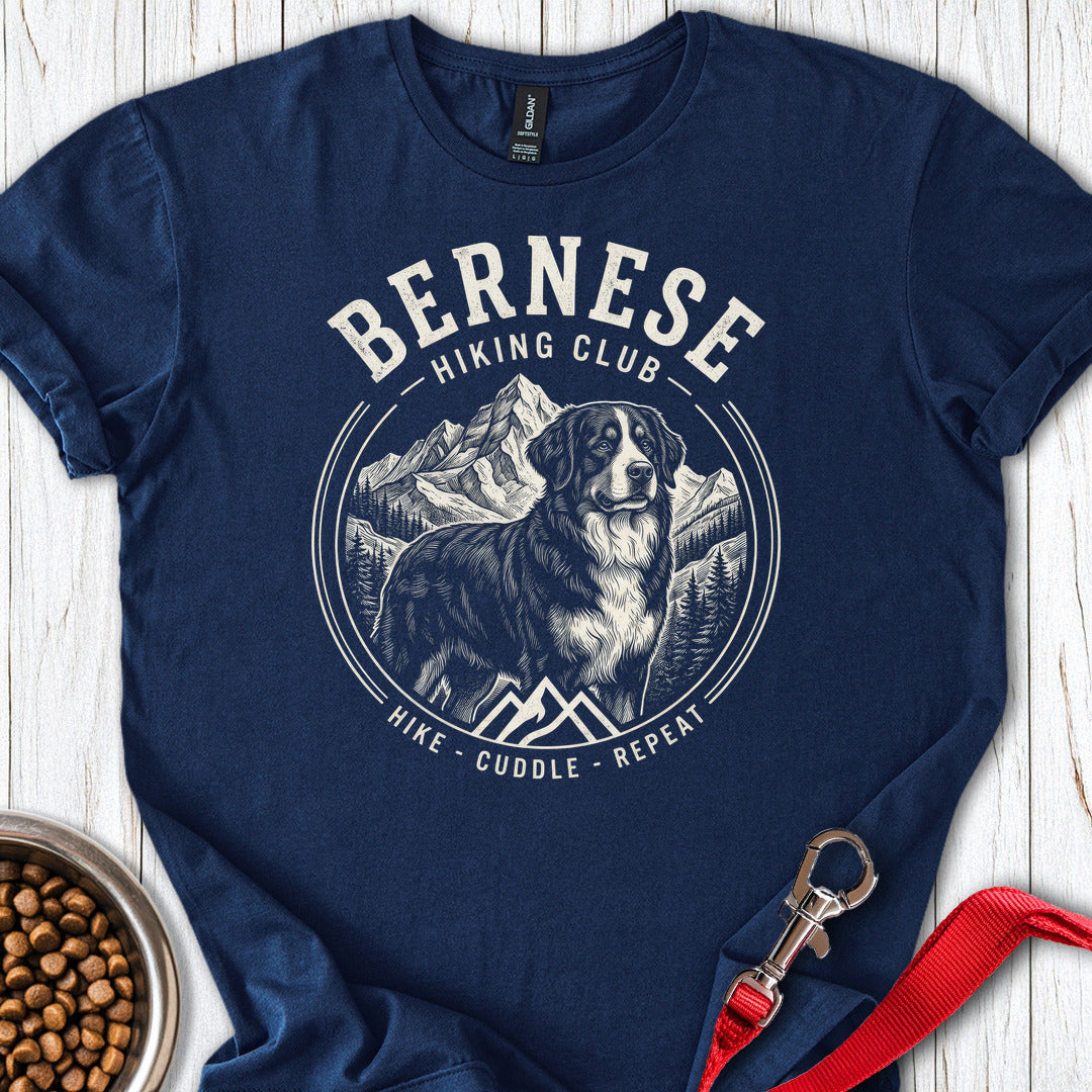 Bernese Mountain Dog Hiking Club Navy