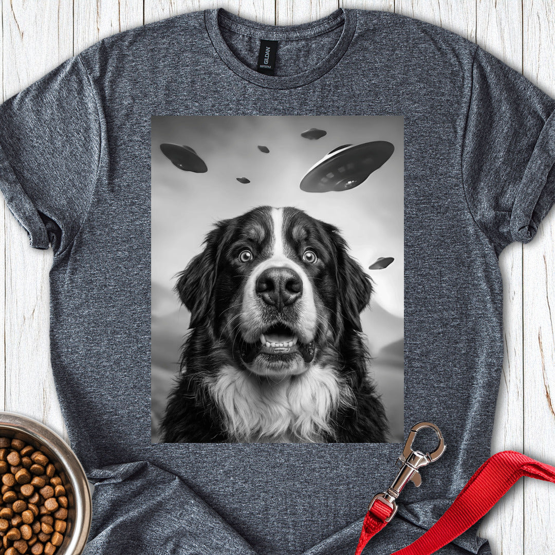 Bernese Mountain Dog UFO Dark Heather