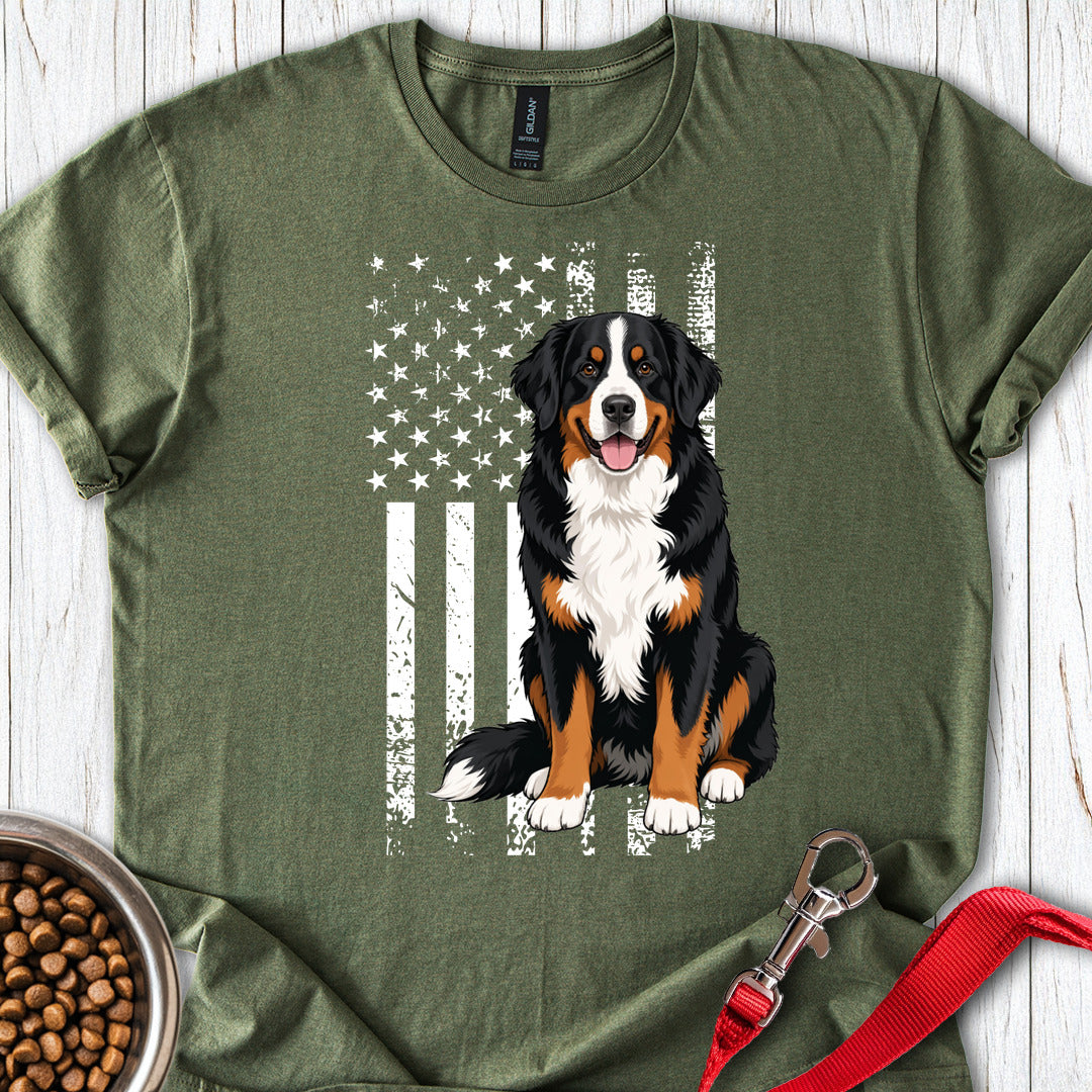 Bernese Mountain Dog USA Military Green