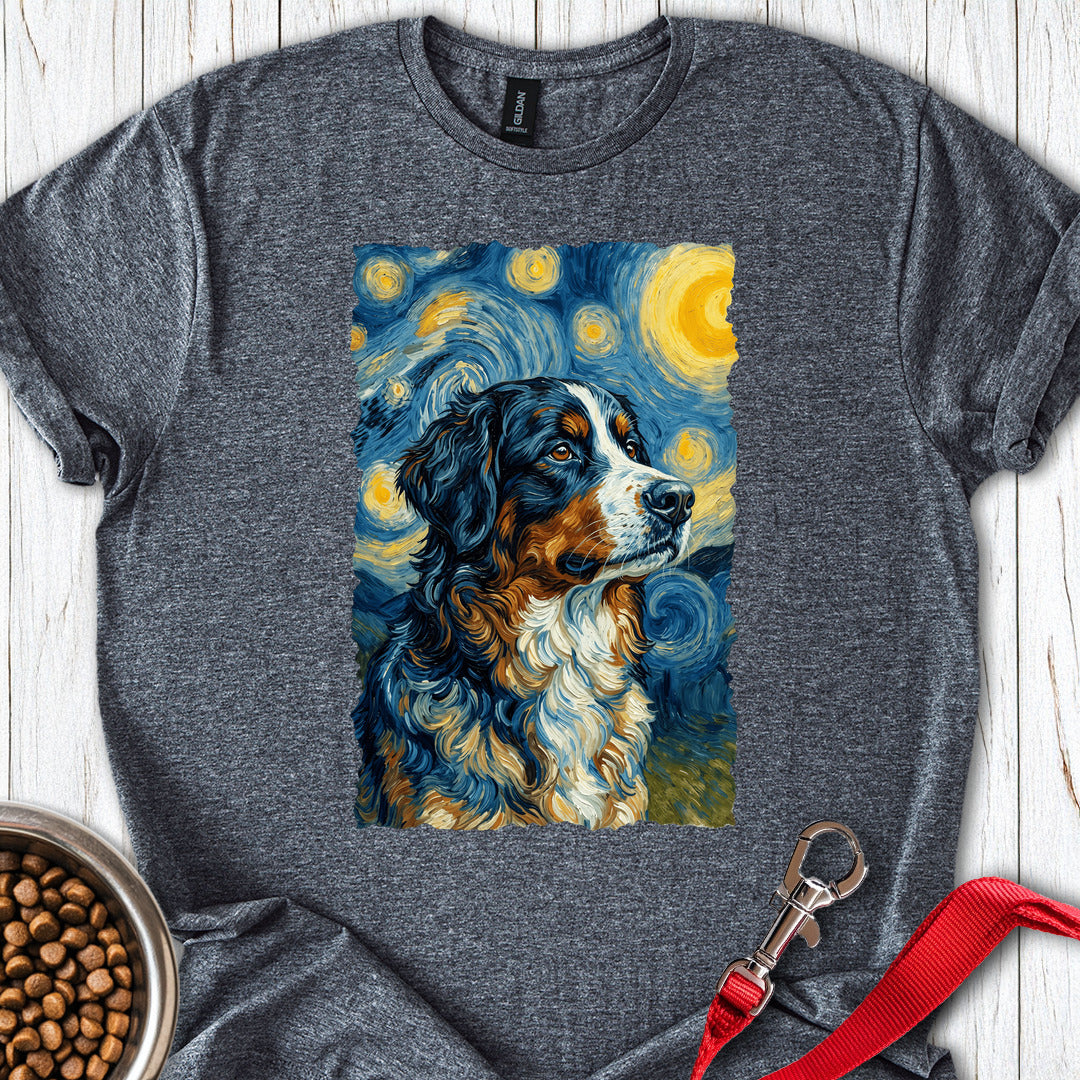 Bernese Mountain Dog Van Gogh Dark Heather