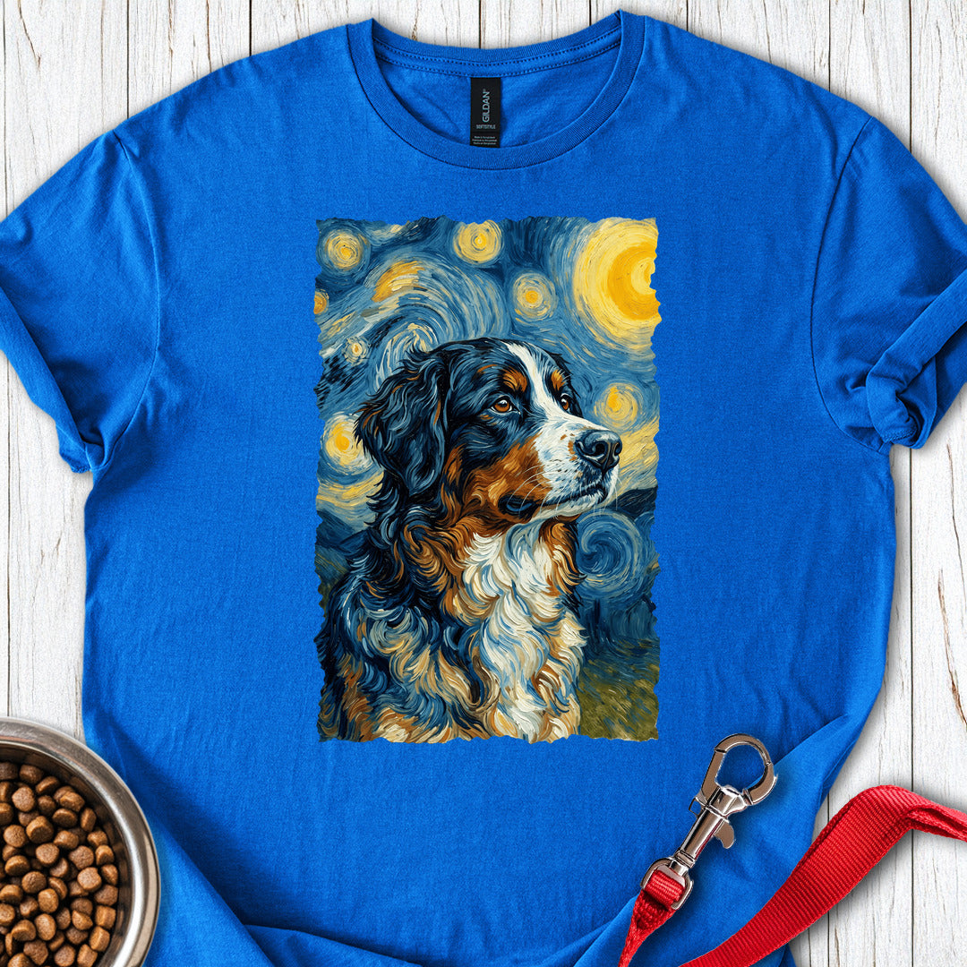 Bernese Mountain Dog Van Gogh Royal