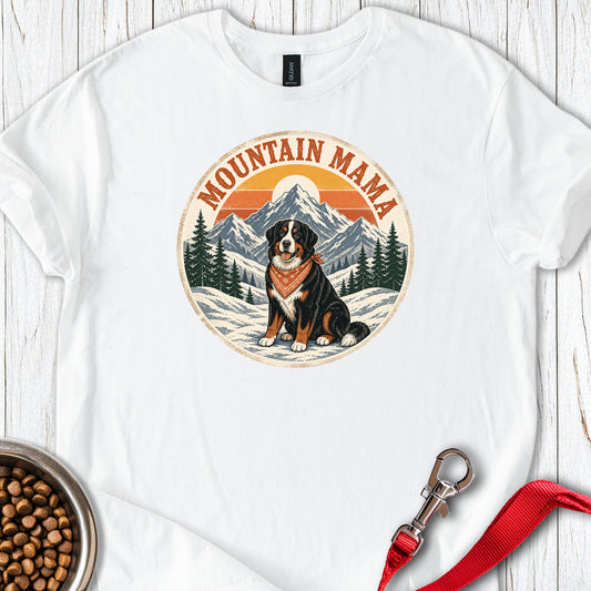 Bernese Mountain Mama White
