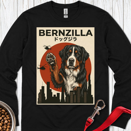 Bernzilla Long Sleeve — Black