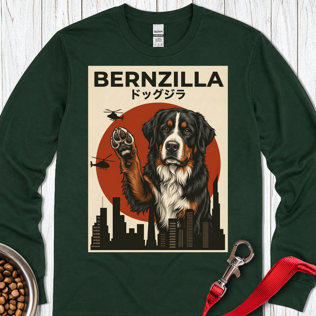 Bernzilla Long Sleeve — Forest Green