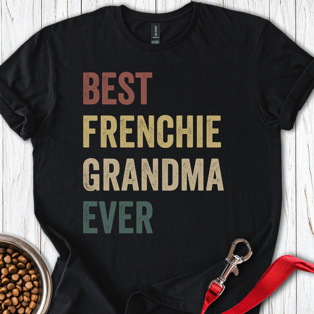 Best Frenchie Grandma Black