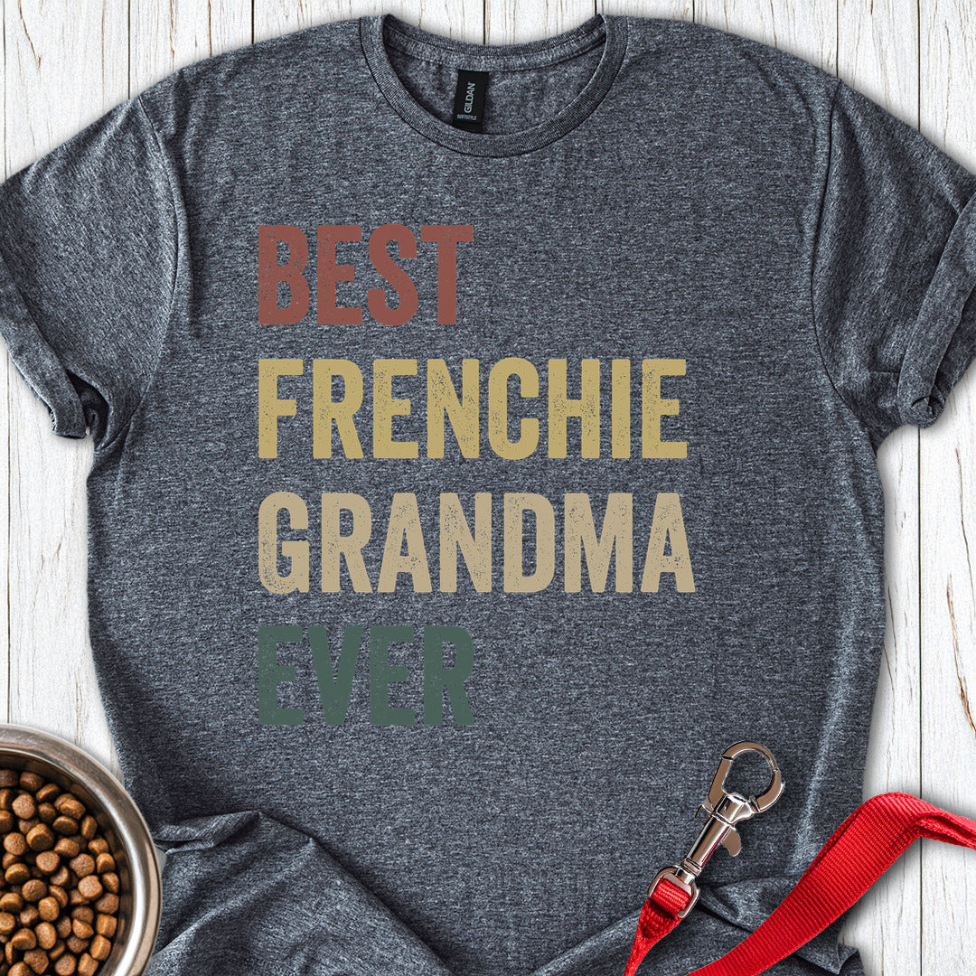 Best Frenchie Grandma Dark Heather