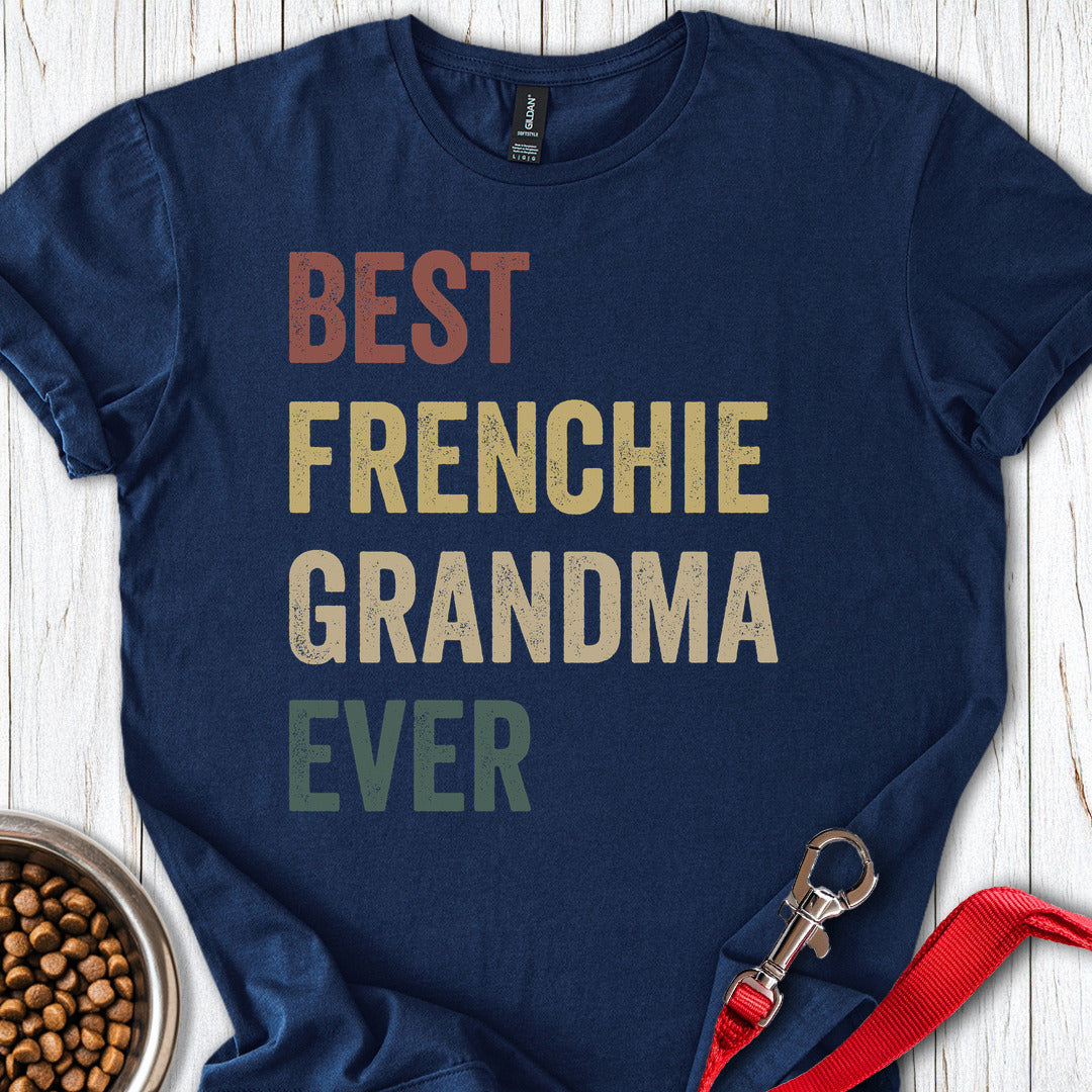 Best Frenchie Grandma Navy