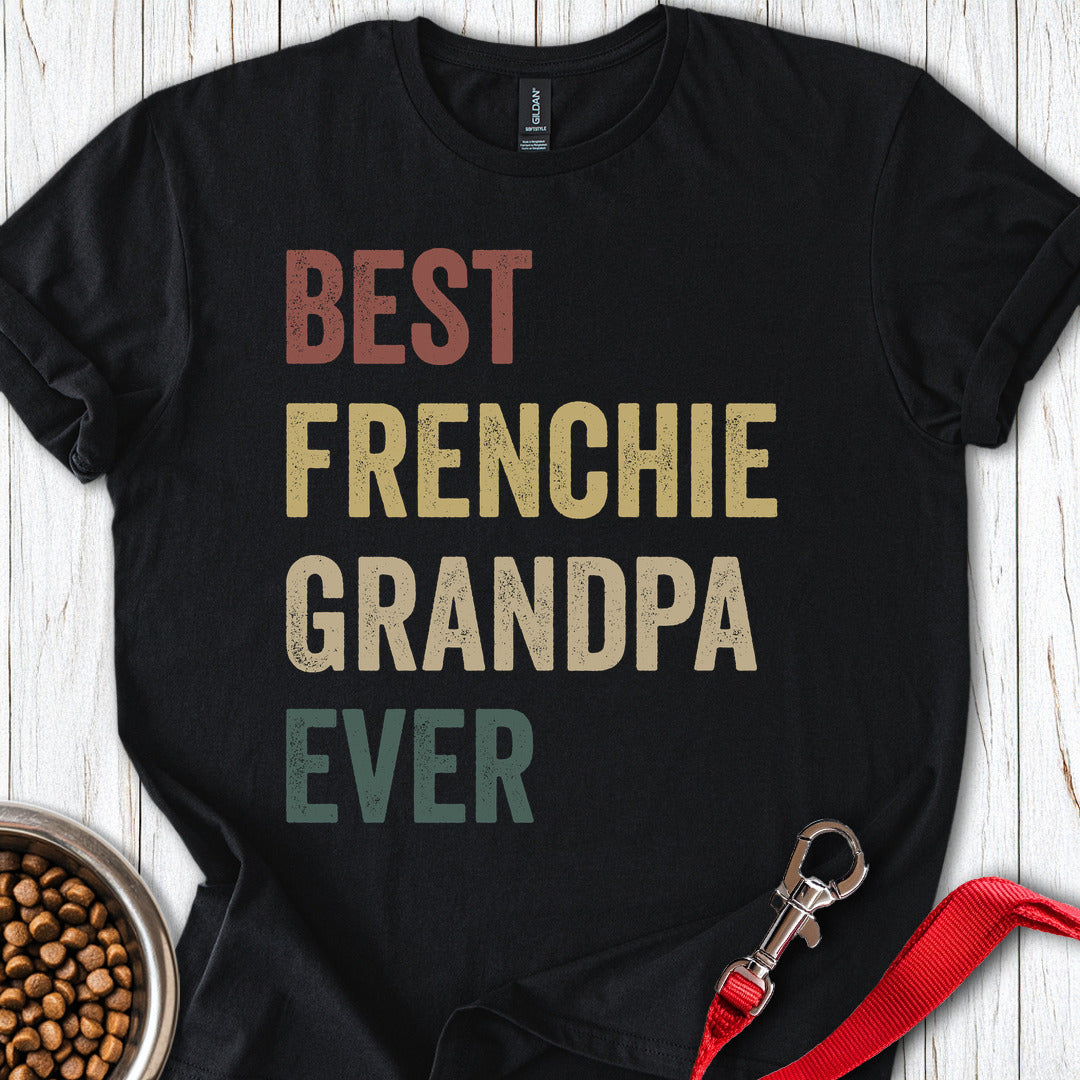 Best Frenchie Grandpa Black