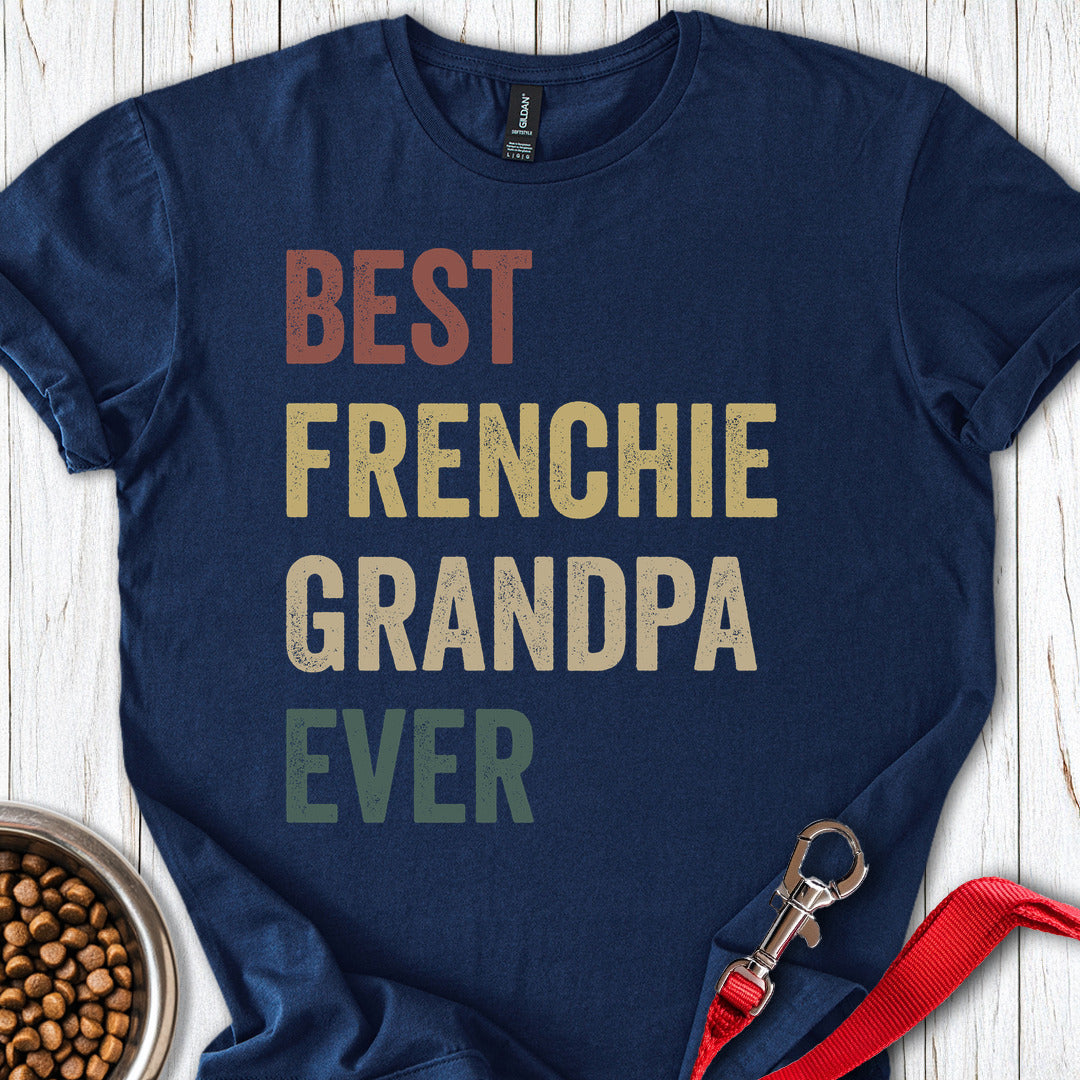 Best Frenchie Grandpa Navy