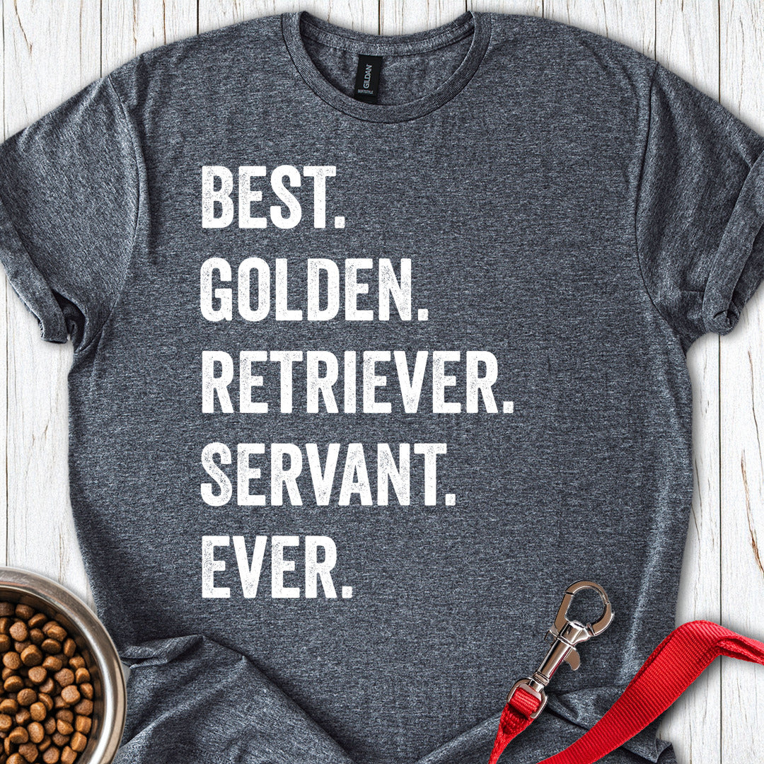 Best Golden Retriever Servant Ever Dark Heather