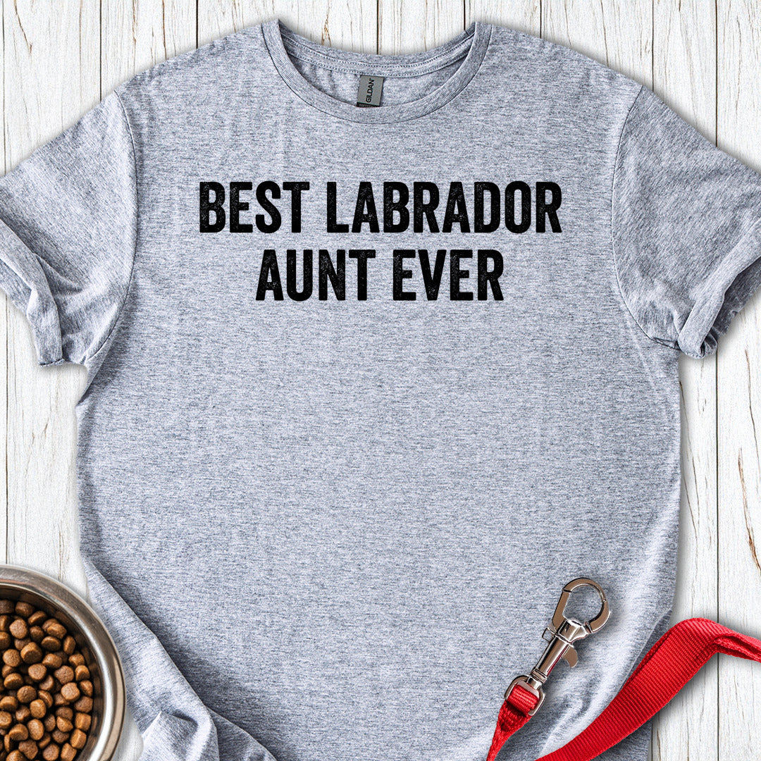 Best Labrador Aunt Ever Sport Grey