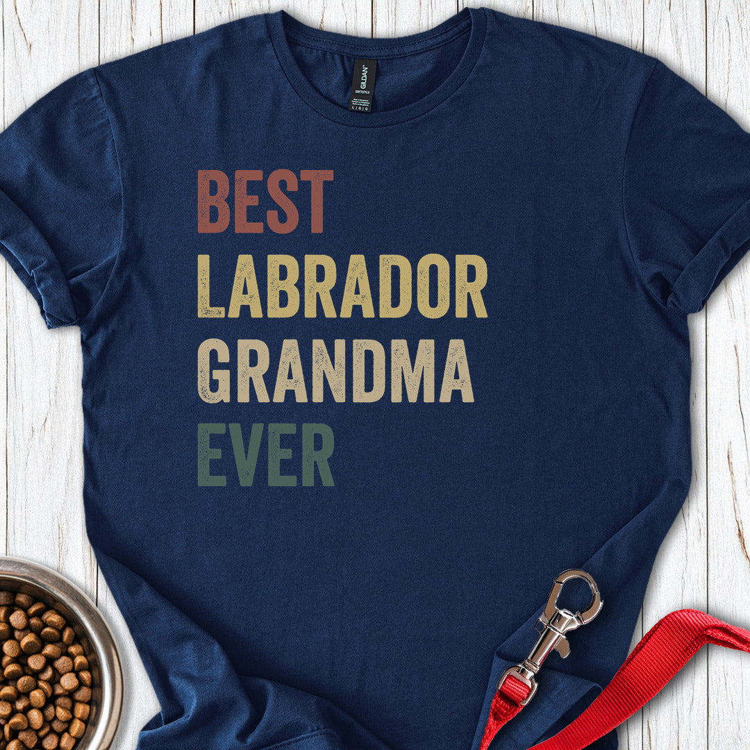Best Labrador Grandma Navy