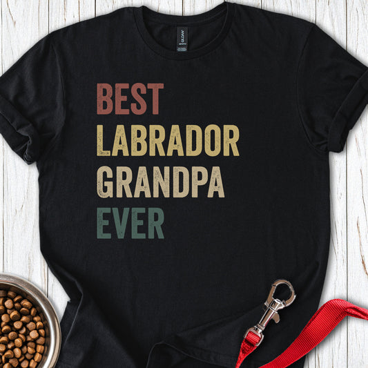 Best Labrador Grandpa Black