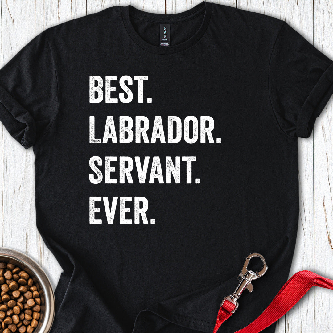 Best Labrador Servant Ever Black