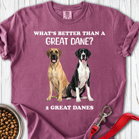 Better Than a Great Dane Premium Tee — Berry