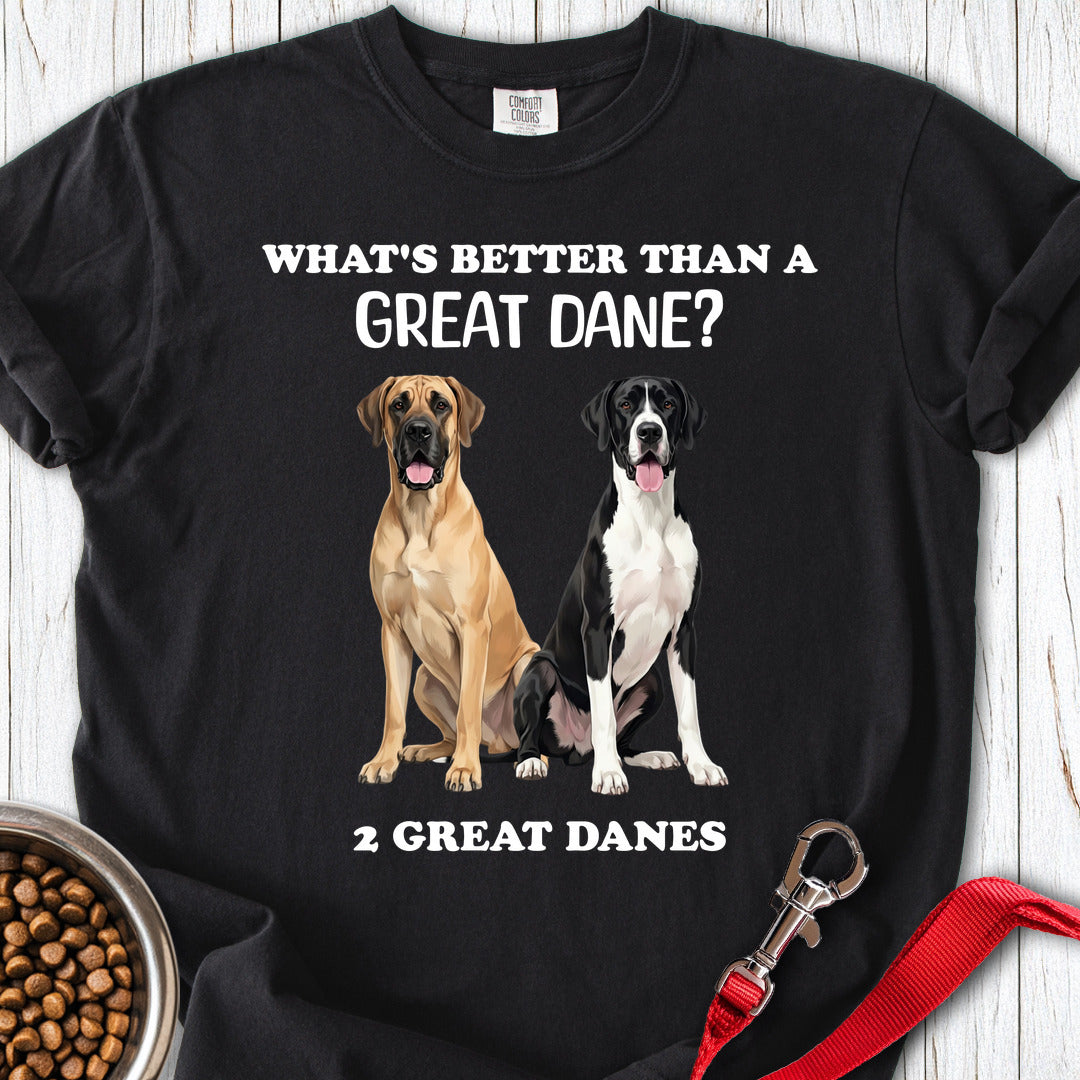 Better Than a Great Dane Premium Tee — Black