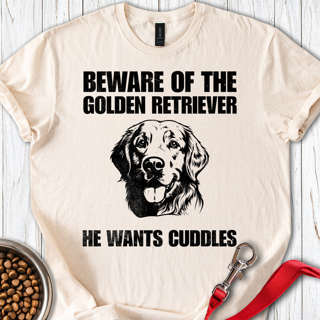 Beware of the Golden Retriever Natural