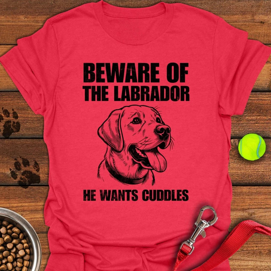 Beware of the Labrador T-Shirt