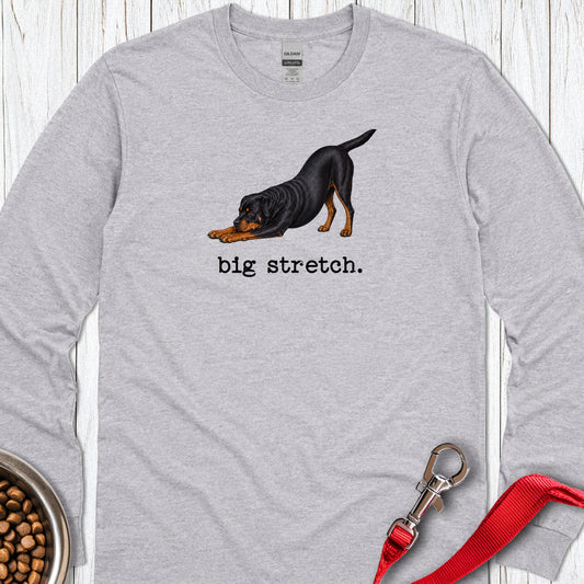 Big Stretch Fox Rottweiler Long Sleeve — Sport Grey