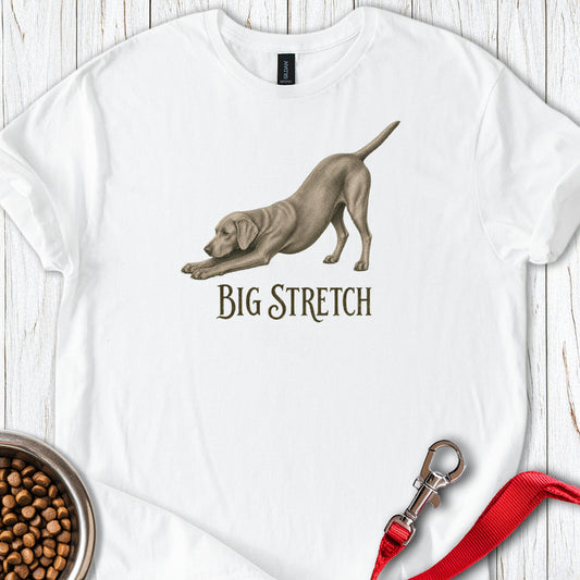 Big Stretch Weimaraner White