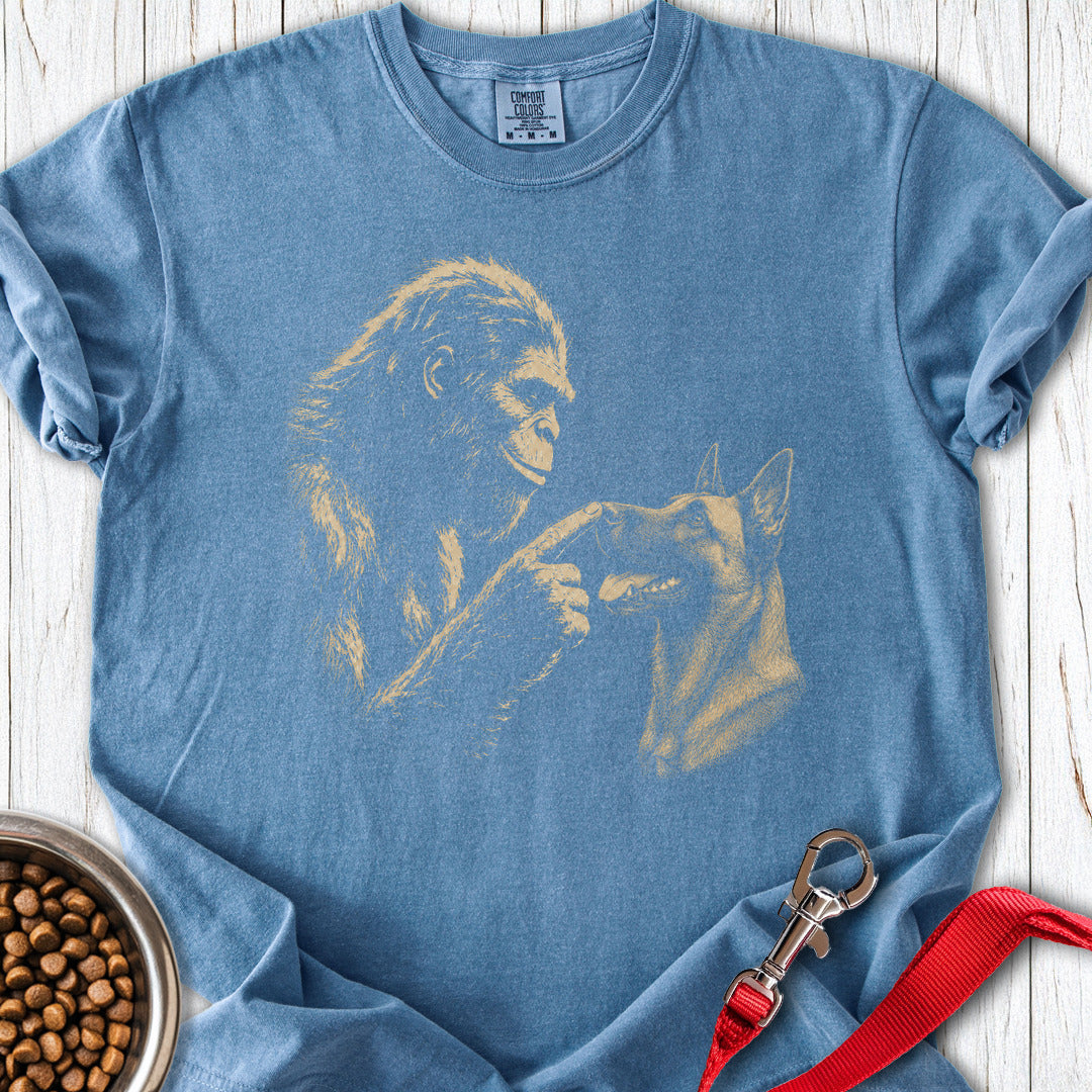 Bigfoot Belgian Malinois Premium Tee Blue Jean
