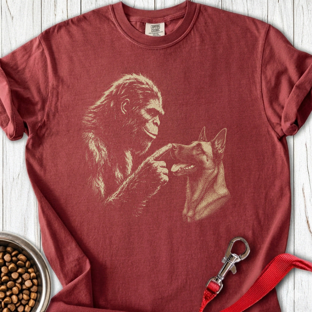 Bigfoot Belgian Malinois Premium Tee Brick