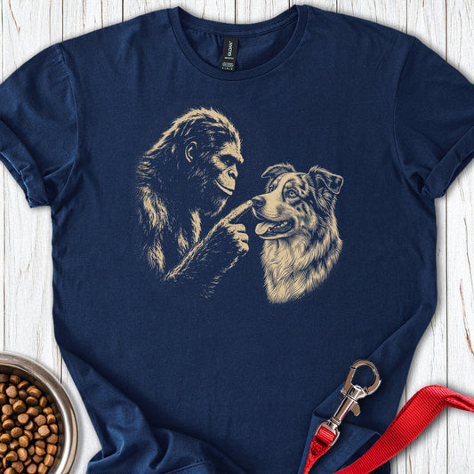 Bigfoot Boops Australian Shepherd Navy
