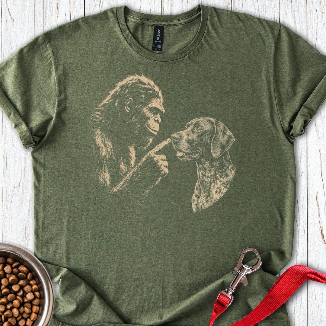 Bigfoot German Shorthaired Pointer Military Green