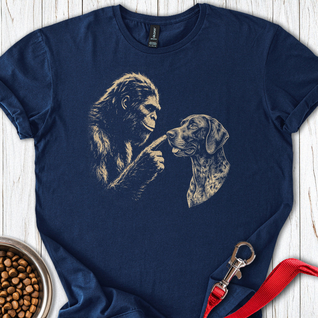 Bigfoot German Shorthaired Pointer Navy
