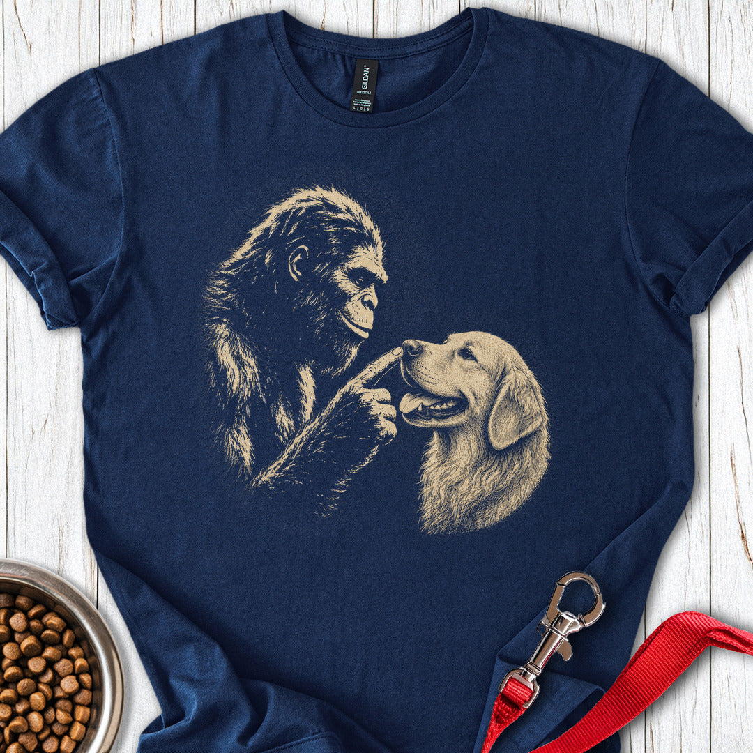 Bigfoot Golden Retriever Boop Navy