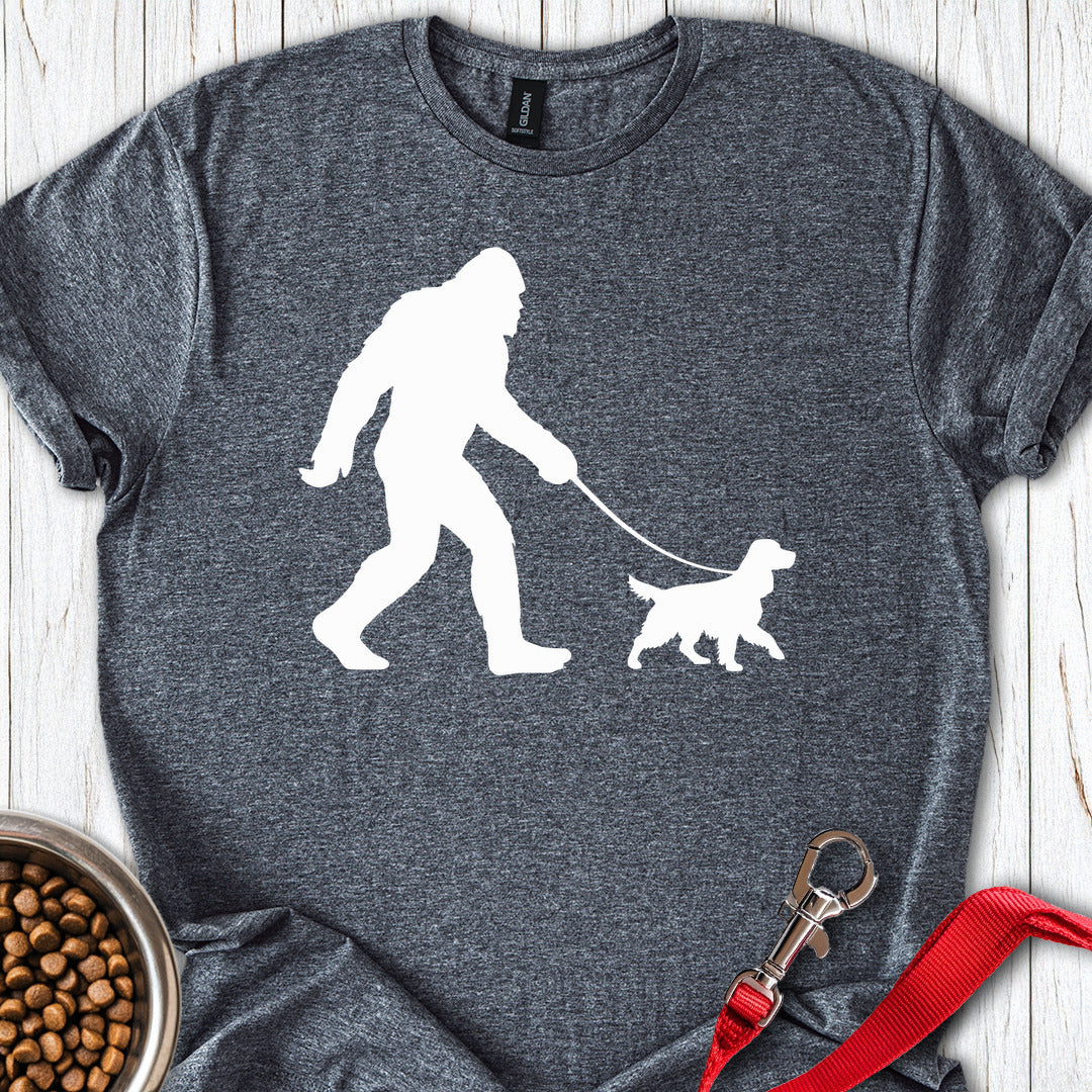 Bigfoot Walking Cocker Spaniels Dark Heather