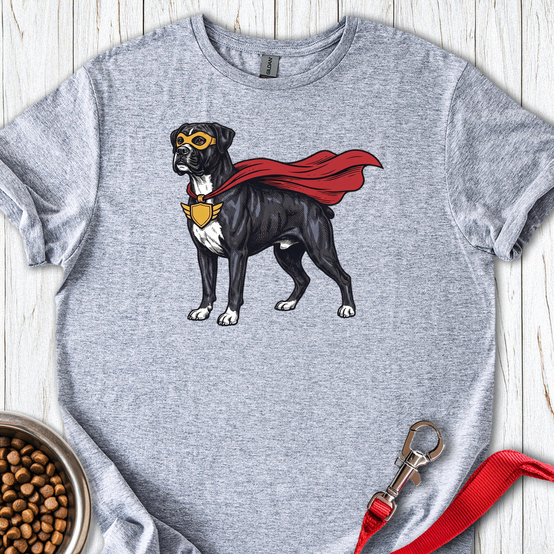 Black Boxer Superhero — Sport Grey