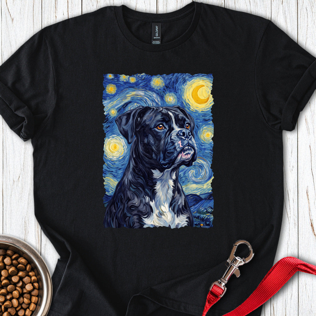 Black Boxer Van Gogh — Black