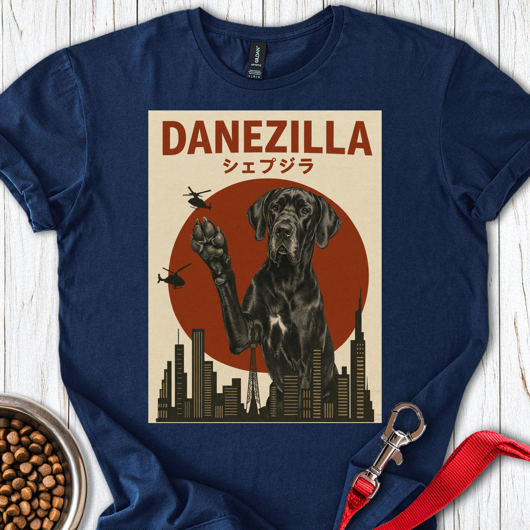 Black Danezilla Great Dane Navy
