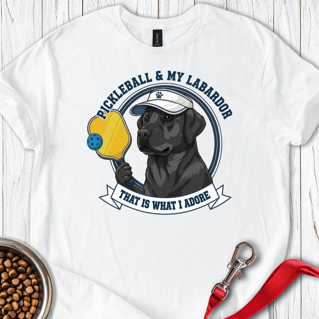 Black Lab Pickleball White