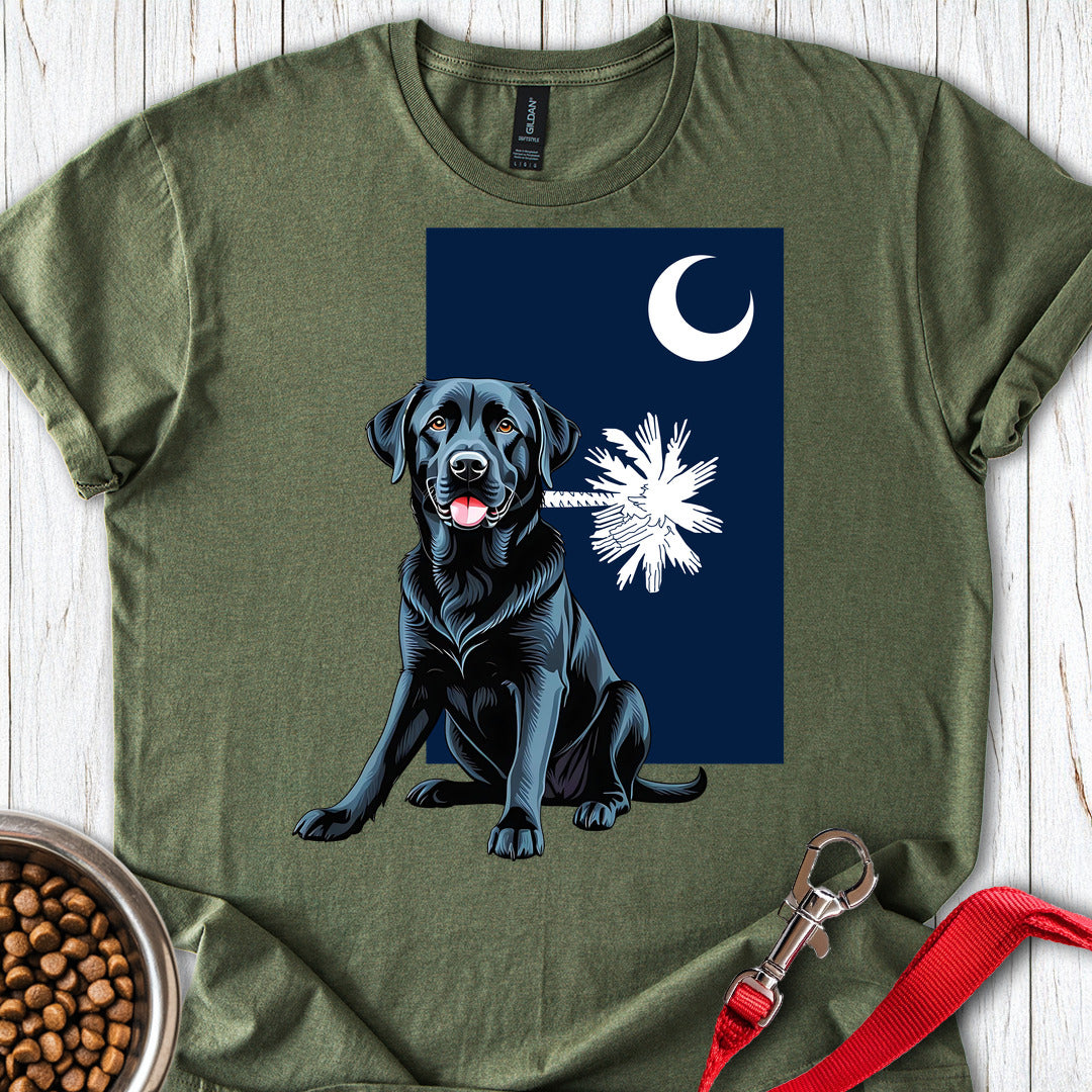 Black Lab South Carolina Military Green