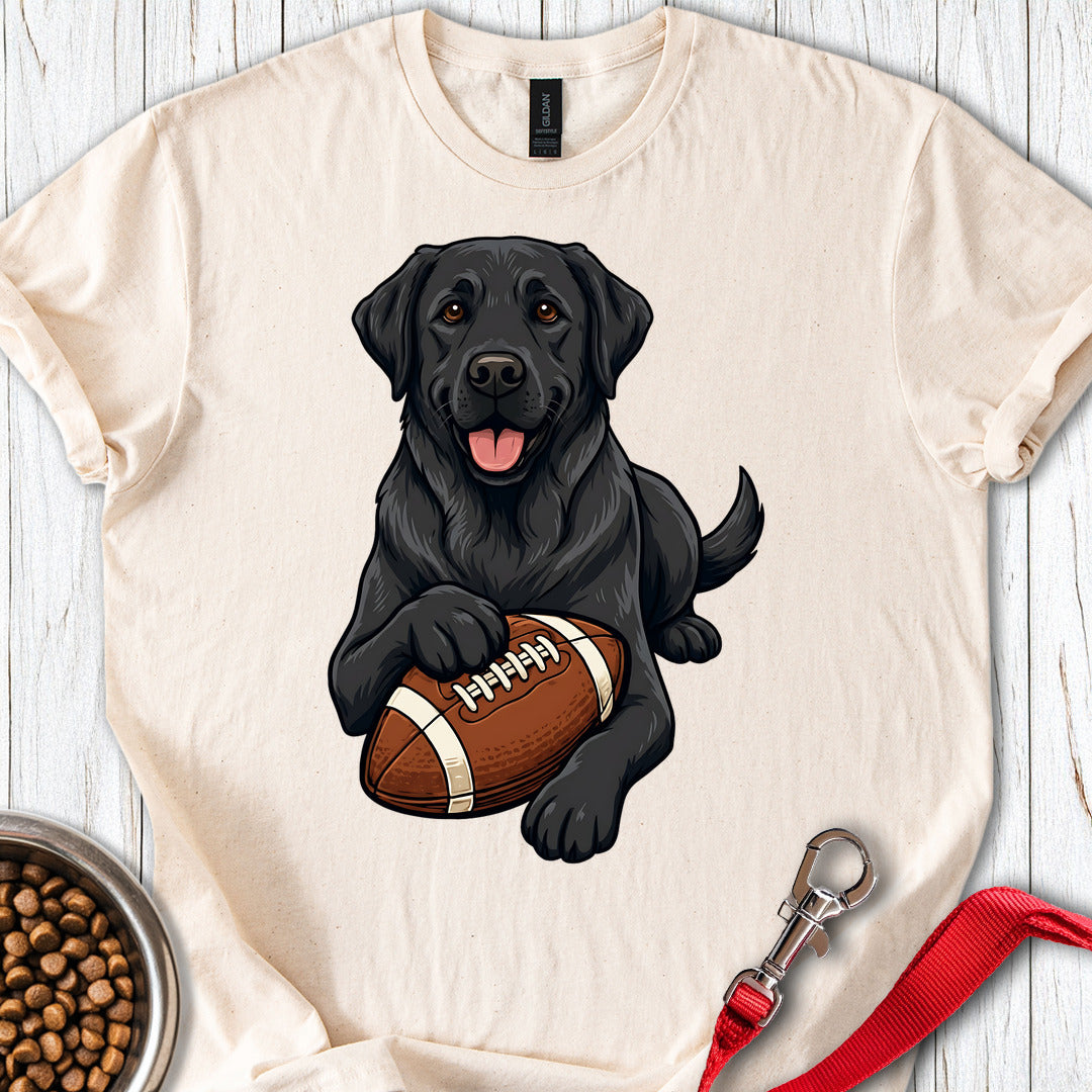 Black Labrador Football Natural