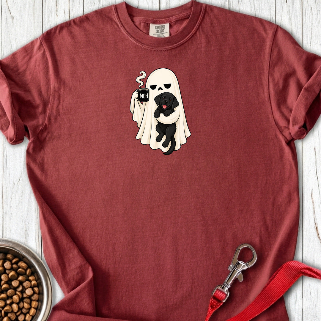Black Labrador Meh Ghost 2 Premium Tee — Brick