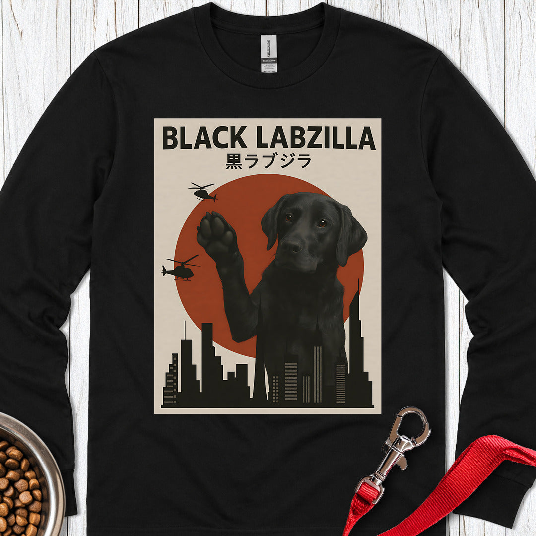Black Labzilla Long Sleeve — Black