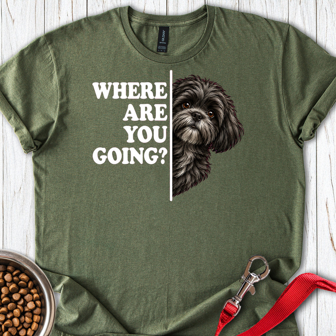 Black Shih Tzu Alert — Military Green