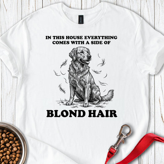 Blond Goldie Hair White