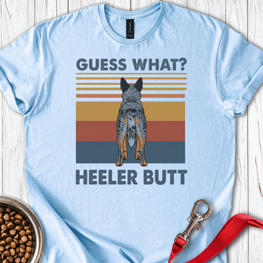 Blue Heeler Butt — Light Blue