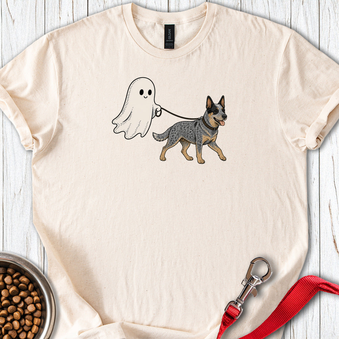 Blue Heeler Ghost Halloween Natural