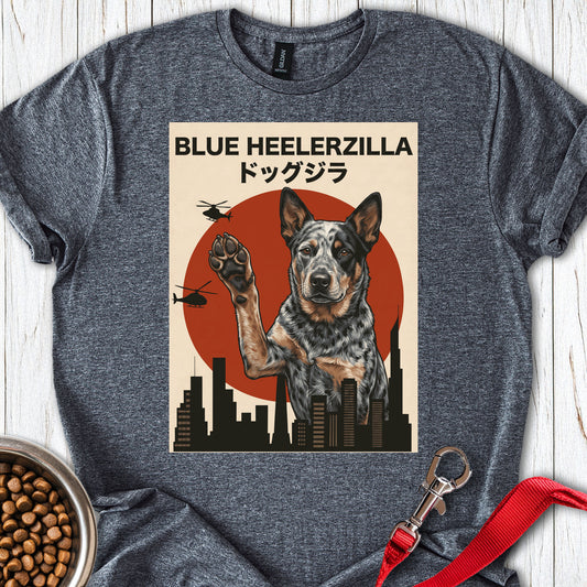 Blue Heeler Heelerzilla — Dark Heather