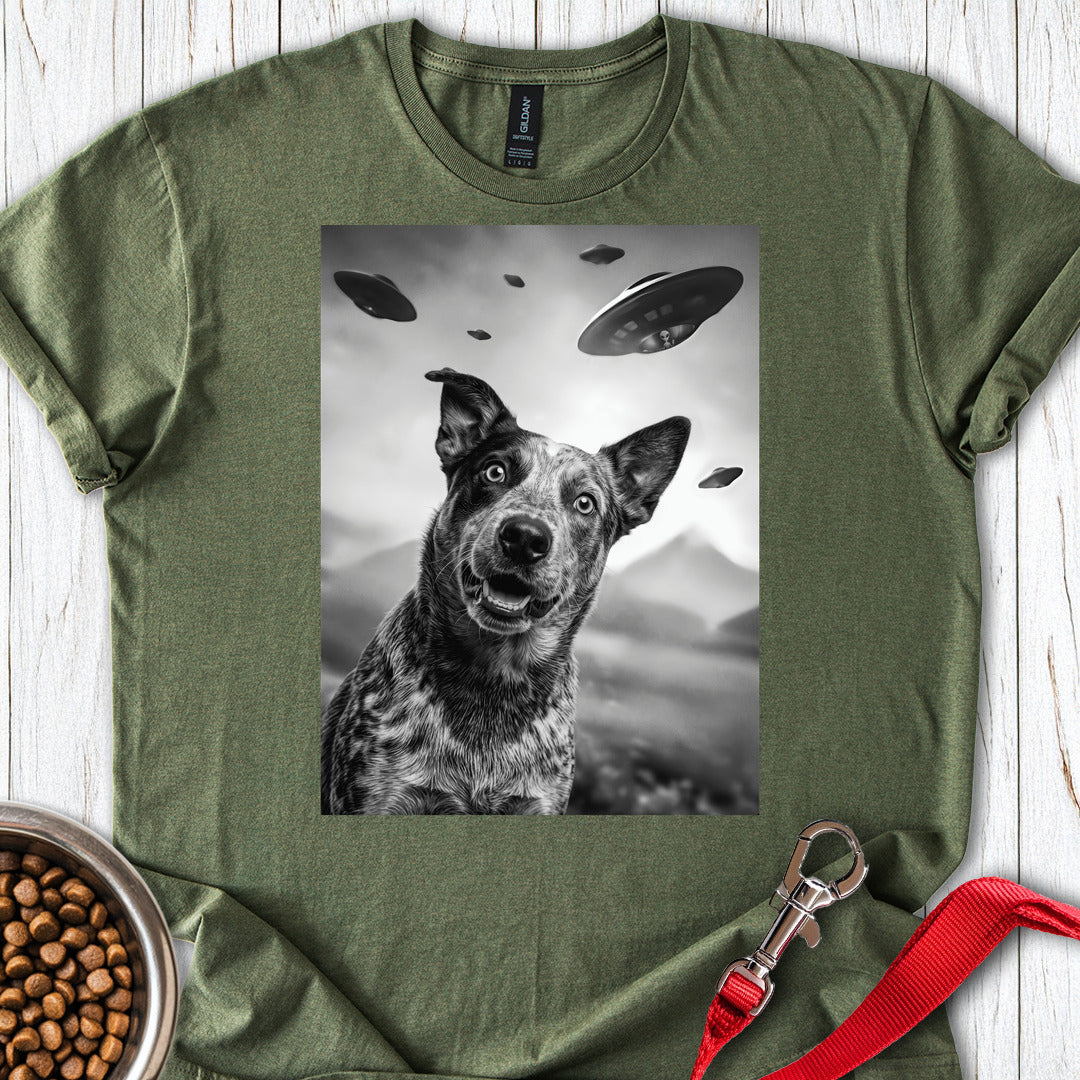 Blue Heeler UFO Military Green