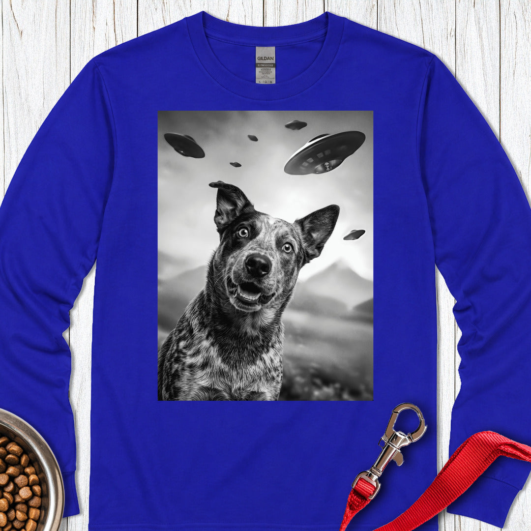 Blue Heeler UFO Long Sleeve — Royal