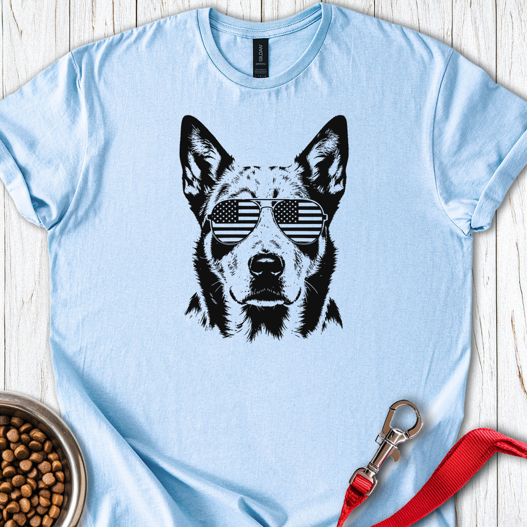 Blue Heeler USA Light Blue