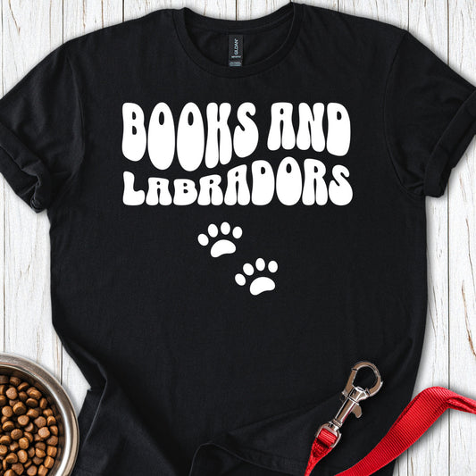 Books and Labradors Black