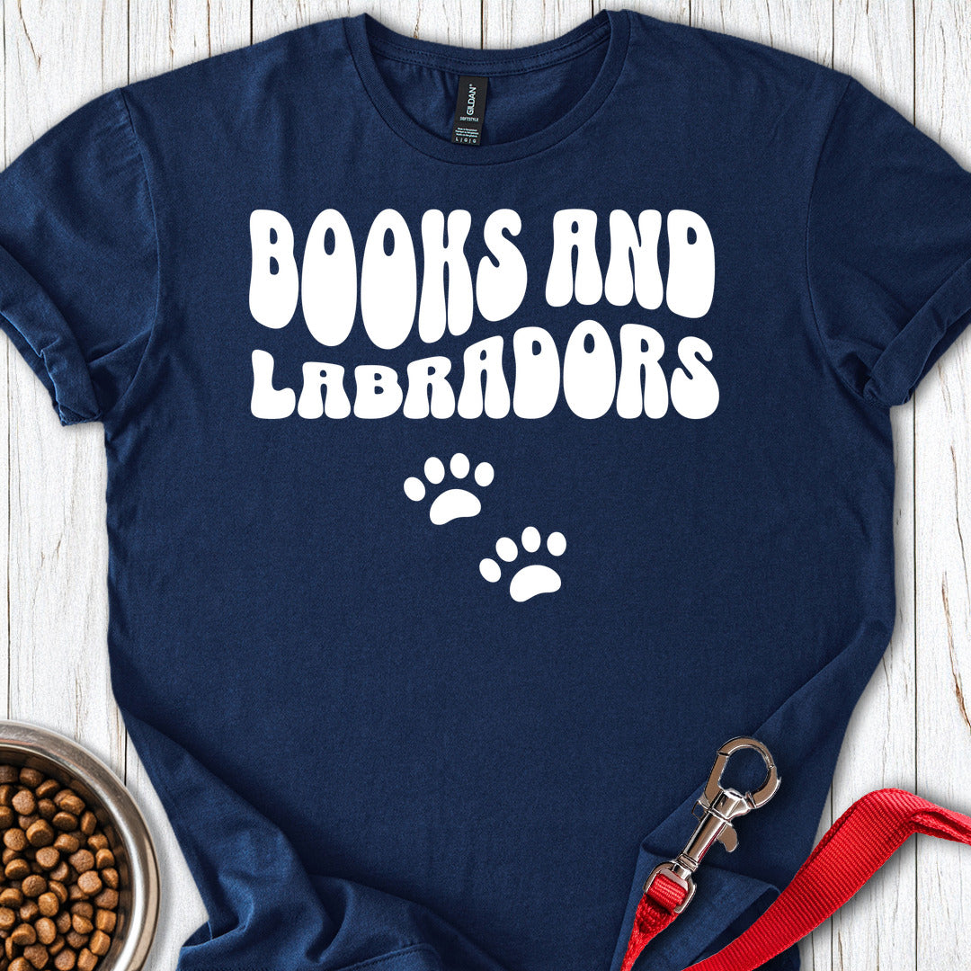 Books and Labradors Navy
