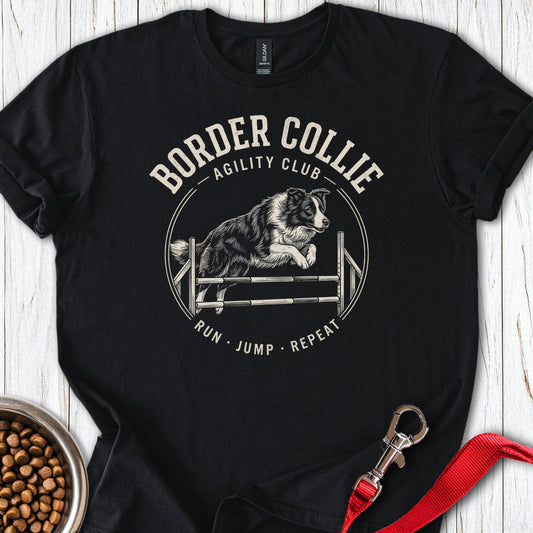 Border Collie Agility Club Black